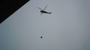 Helicopter Lift - Garden State Plaza